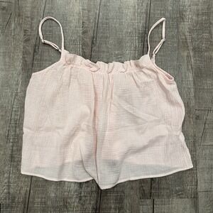 Cloud Ten Pink Tank‎ Top Flowy Women's Size M NWT